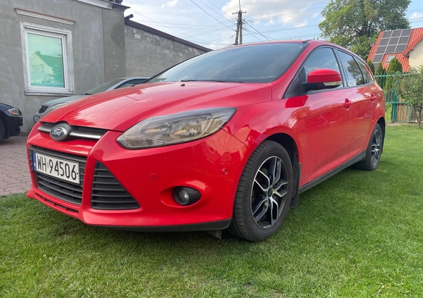 Ford Focus cena 29999 przebieg: 252000, rok produkcji 2014 z Marki małe 92